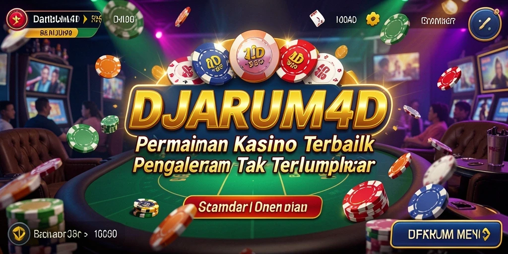 Tampilan menakjubkan dari gameplay DJARUM4D yang penuh warna.