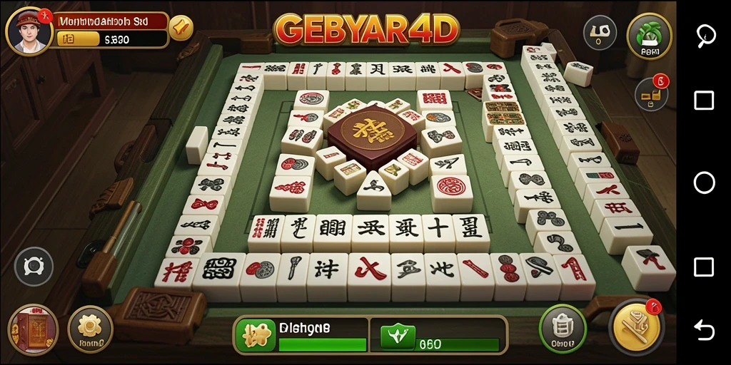 Tampilan gameplay menarik saat bermain GEBYAR4D.