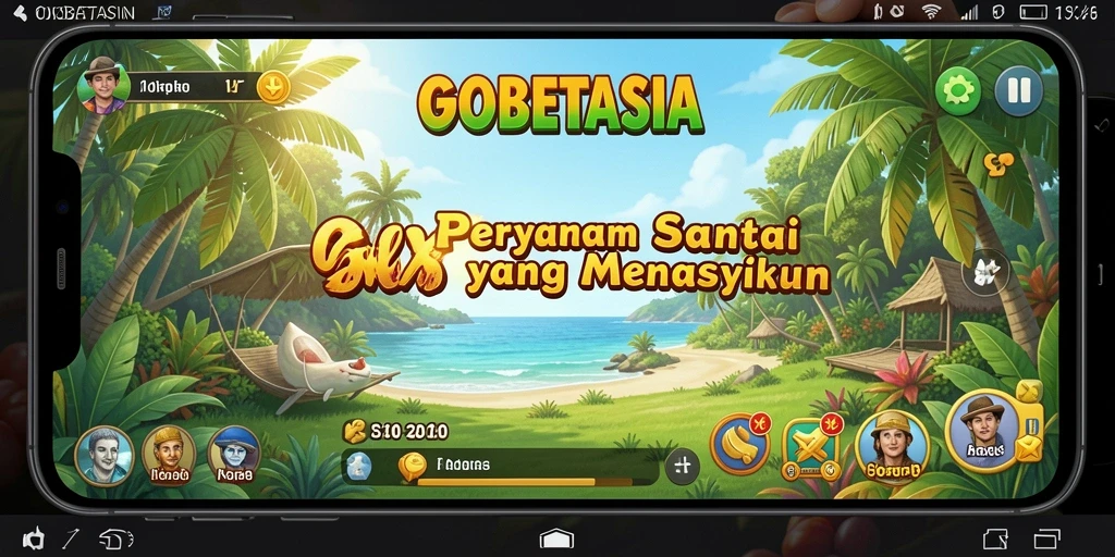 Tampilan gameplay GOBETASIA yang menyenangkan.