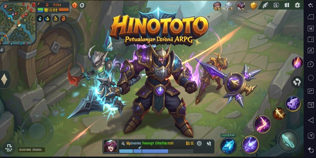 Tampilan gameplay HINOTOTO yang menarik dan penuh aksi.