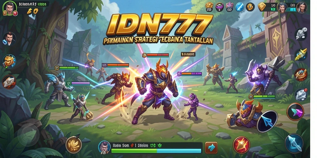 Tampilan gameplay menegangkan dalam IDN777 dengan strategi yang mendebarkan.