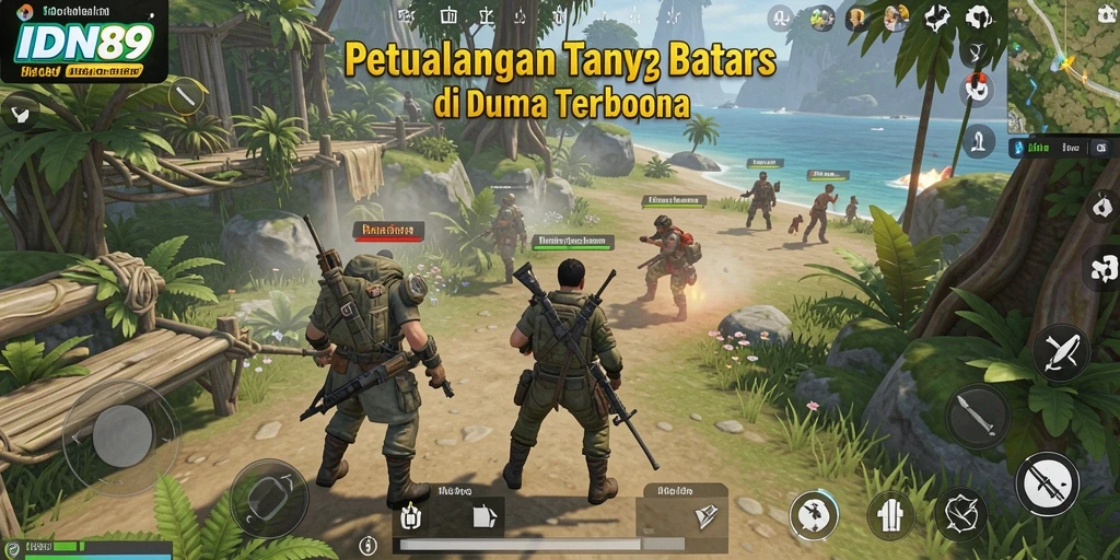 Tampilan gameplay IDN89 menampilkan petualangan seru di dunia terbuka.