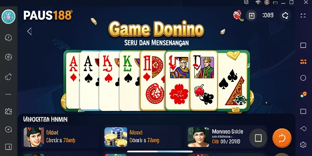 Screenshot menunjukkan gameplay seru dari PAUS188 yang penuh aksi.