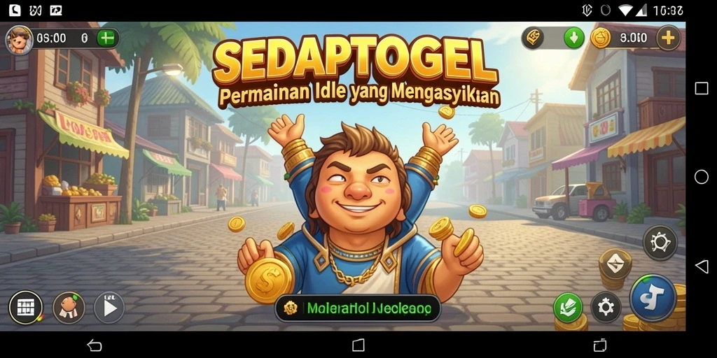Tampilan gameplay SEDAPTOGEL yang menawan dan menghibur.