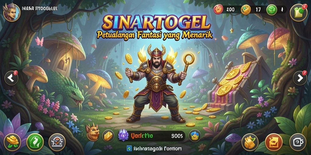 Tampilan gameplay RPG yang menakjubkan di SINARTOGEL.