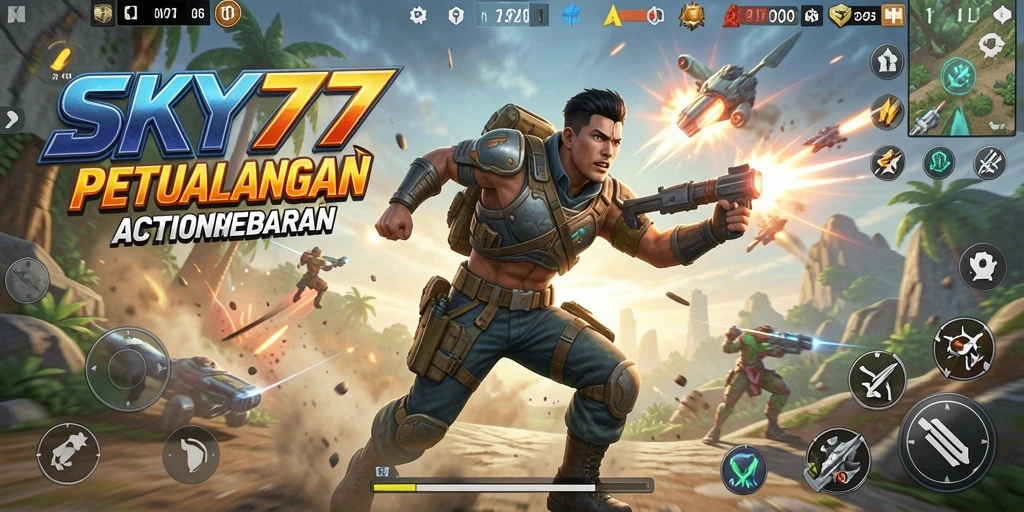 Tampilan gameplay <strong>SKY77</strong> yang seru dan penuh aksi.